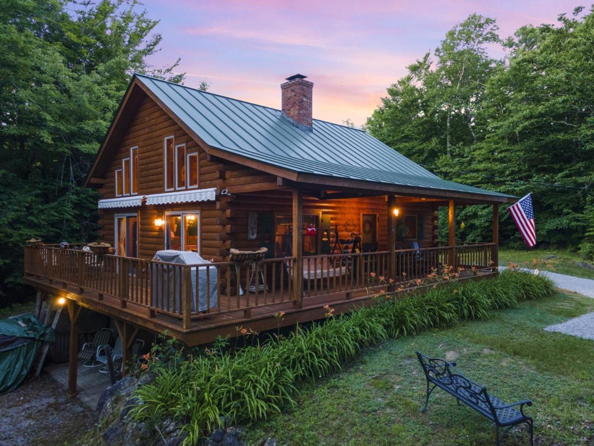 Lakefront Log Cabin On 2 Acres Villa Washington Екстериор снимка