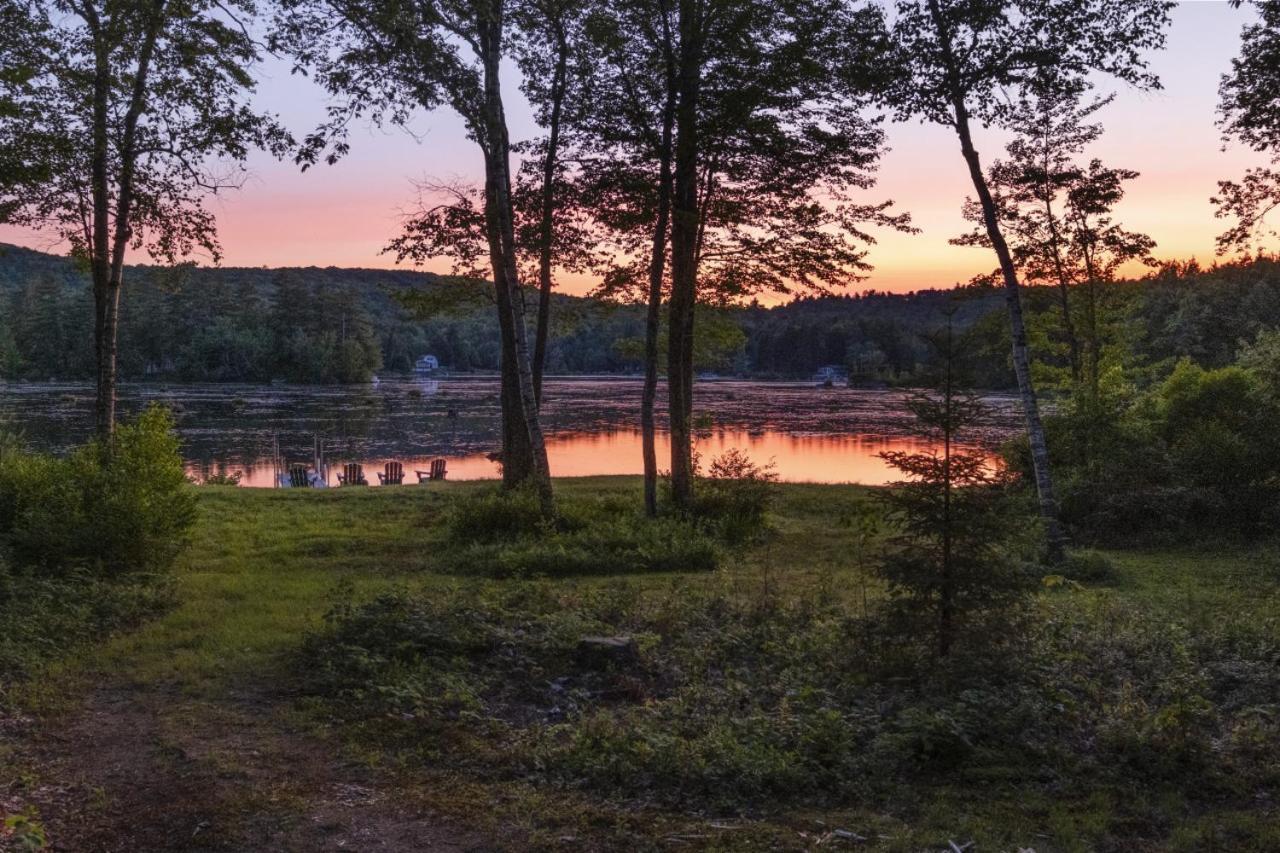 Lakefront Log Cabin On 2 Acres Villa Washington Екстериор снимка